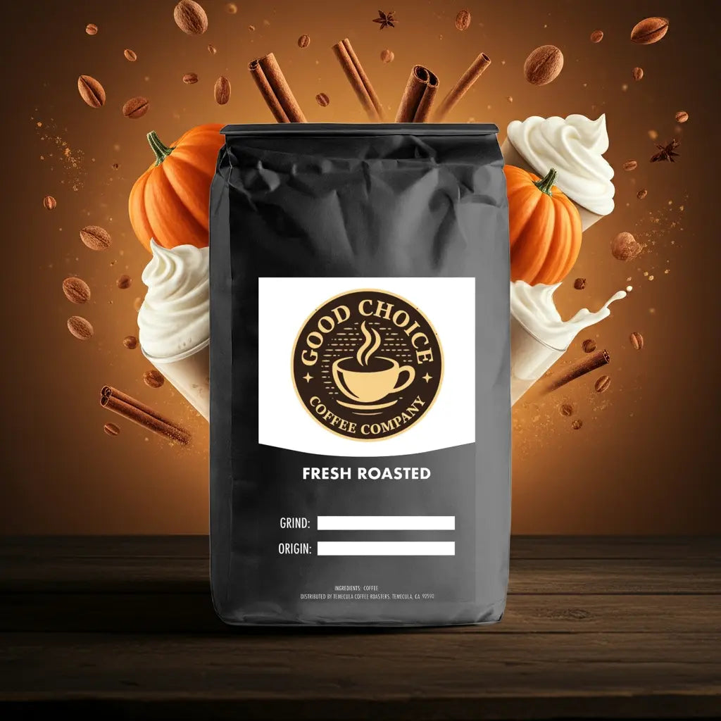 Pumpkin Spice Flavored Coffee Good Choice Coffee Company