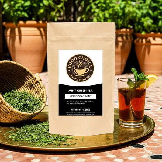 Moroccan Mint Tea Good Choice Coffee Company