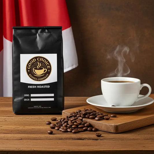 Single origin coffee from 🇮🇩Indonesia Sumatra🇮🇩 Good Choice Coffee Company