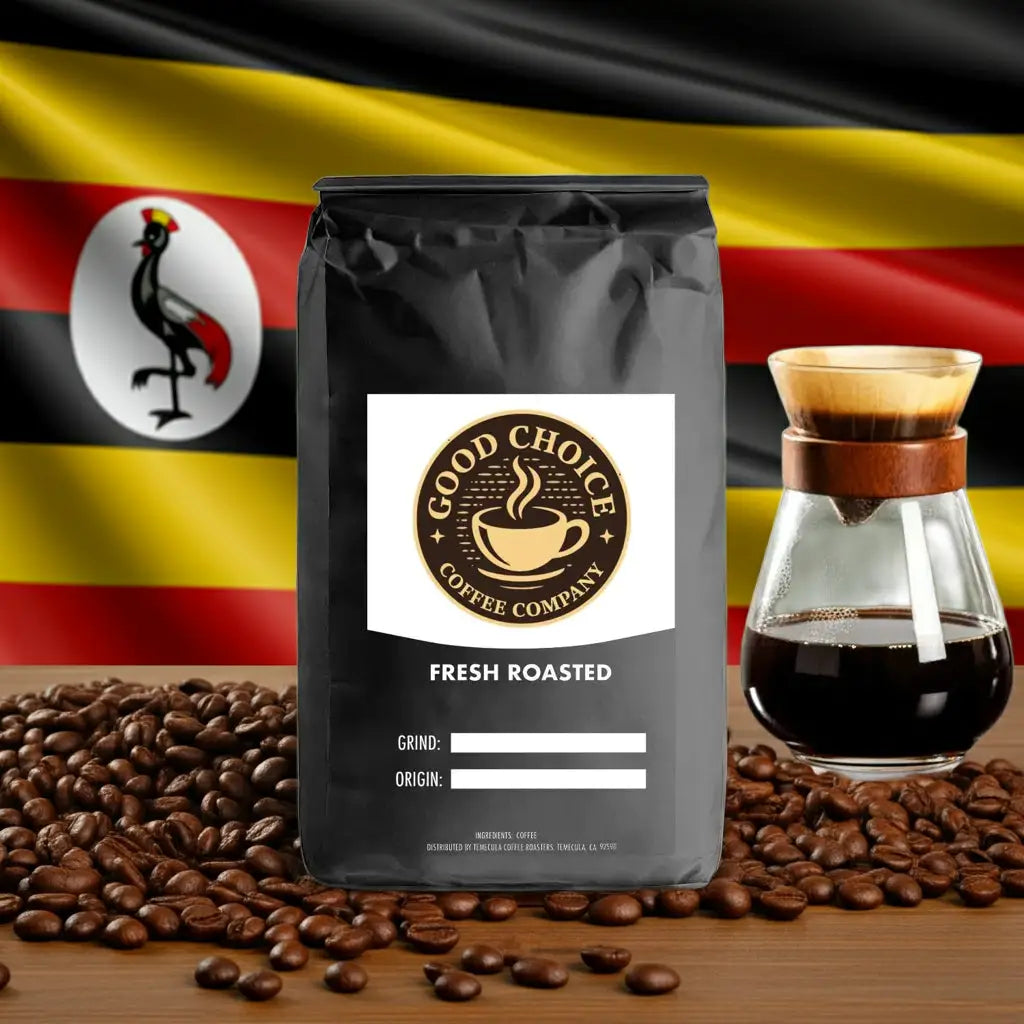 Uganda coffee Good Choice Coffee Company